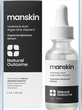 Natural Outcome Supreme Moisture Serum Mens Anti-Aging Day & Night Facial Serum